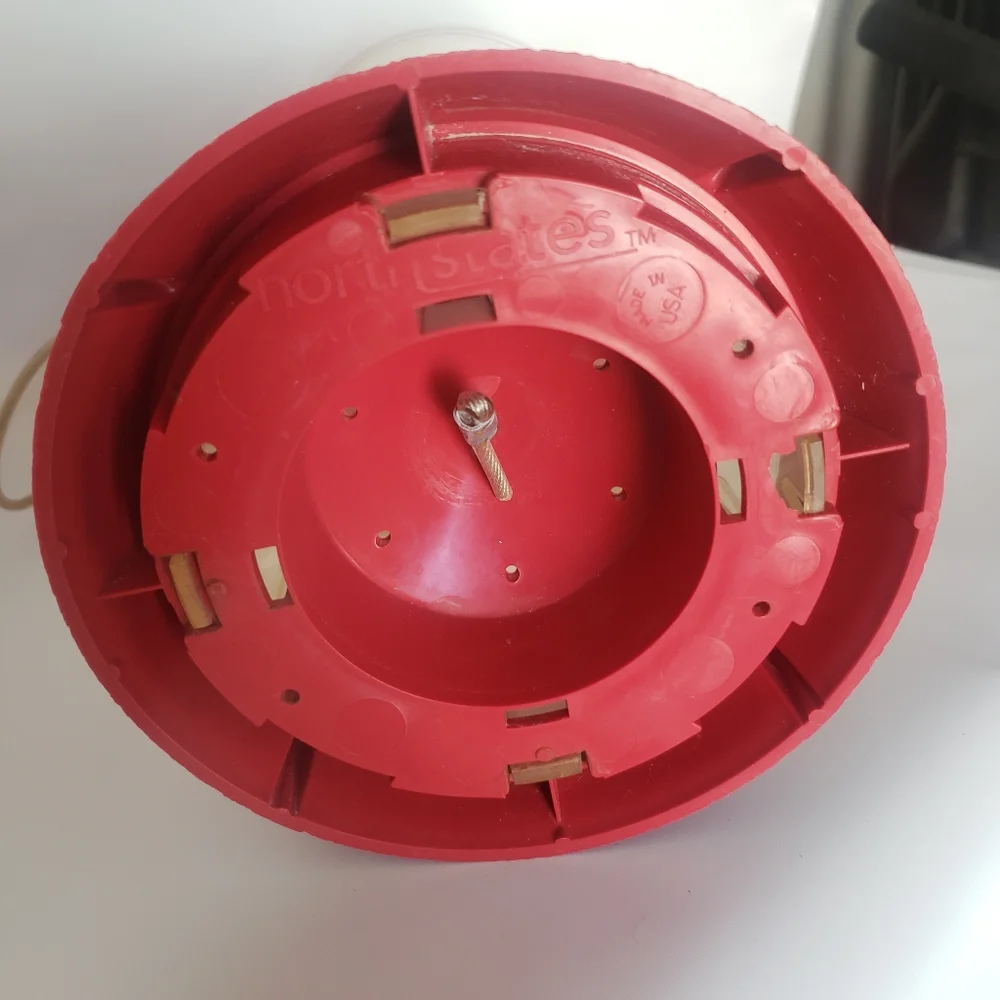 Red Birdfeeder Garden Decor